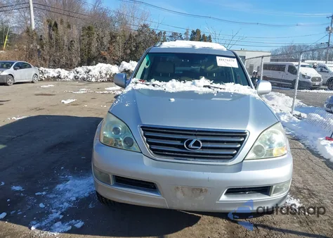 2008 Lexus Gx 470 from USA, damaged, VIN JTJBT20X380170094